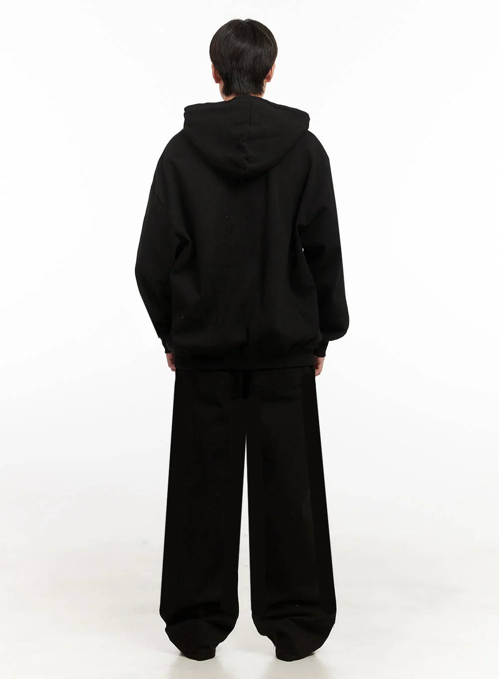 Men's Oversized Graphic Sweatshirt IJ517 - Image 9