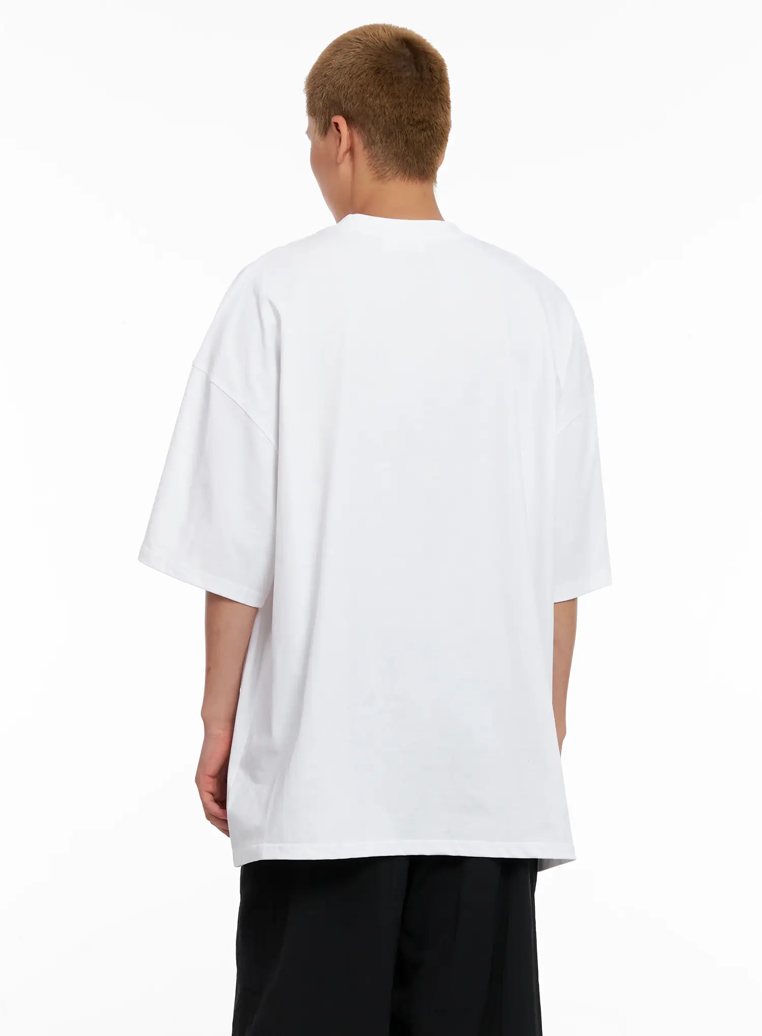 Men's Oversized Graphic Tee IL521 - Image 6