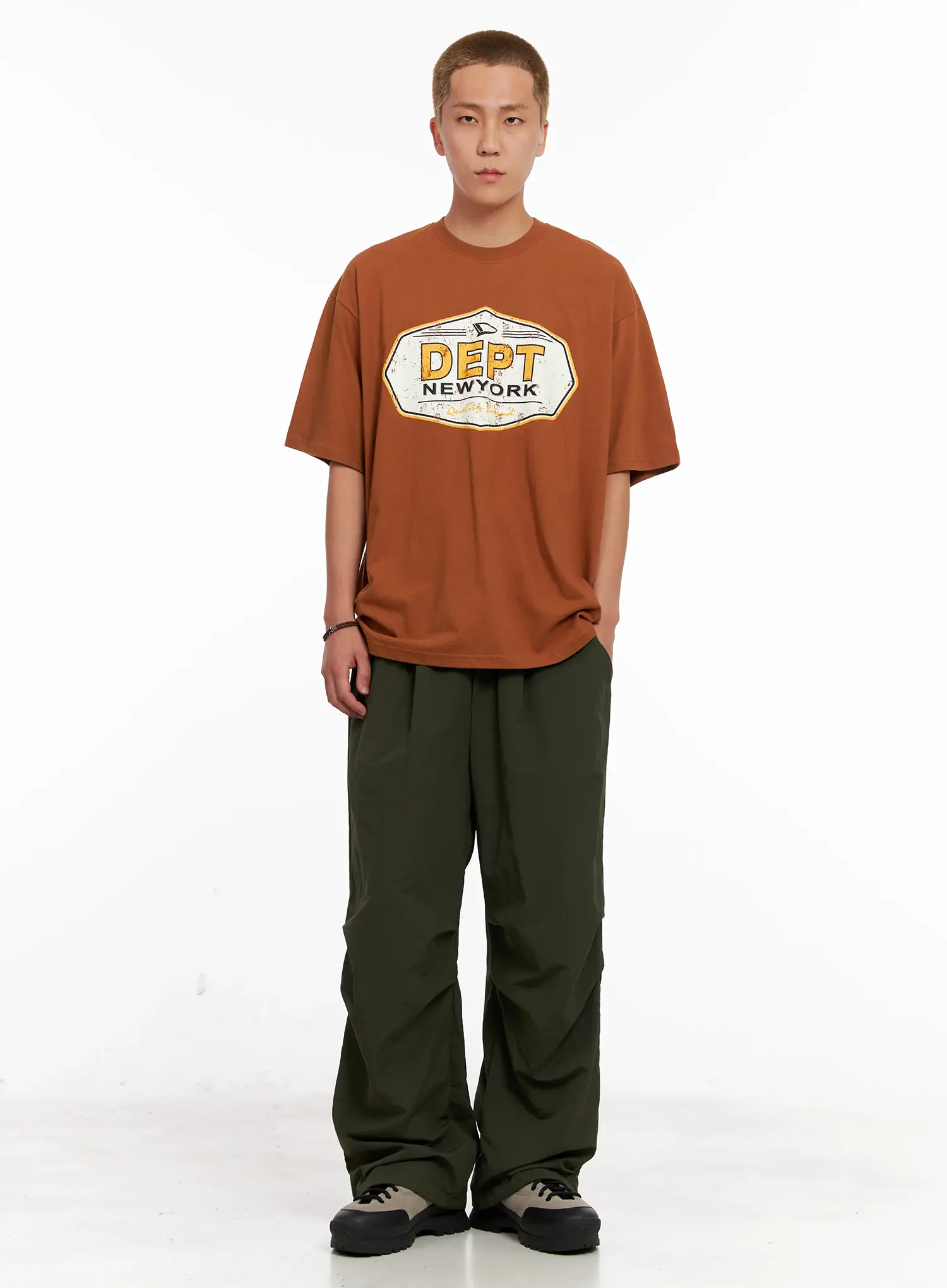 Men's Parachute Streetwear Pants IL518 - Image 12