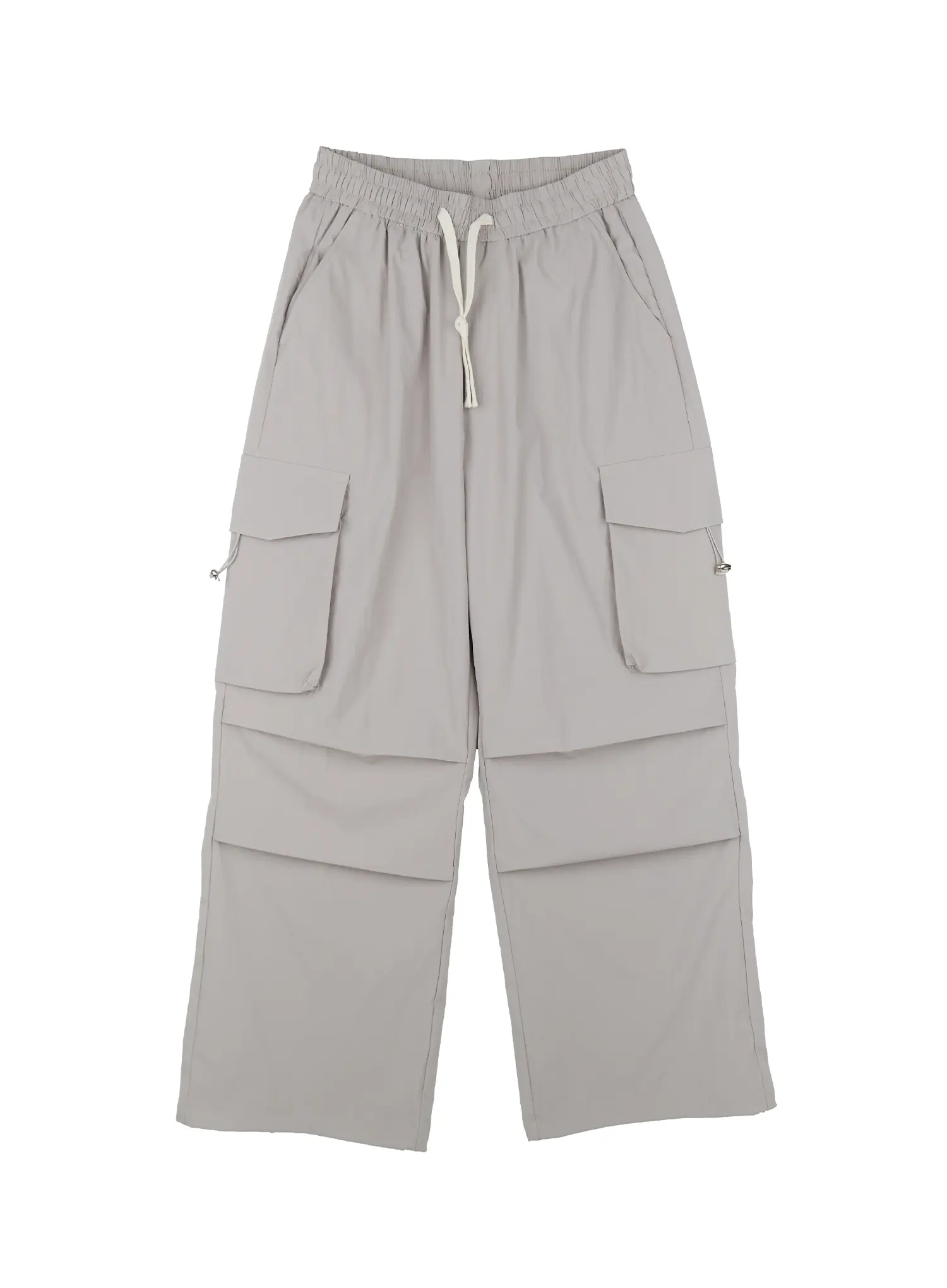 Men's Parachute Wide-Leg Cargo Pants IL504 - Image 17