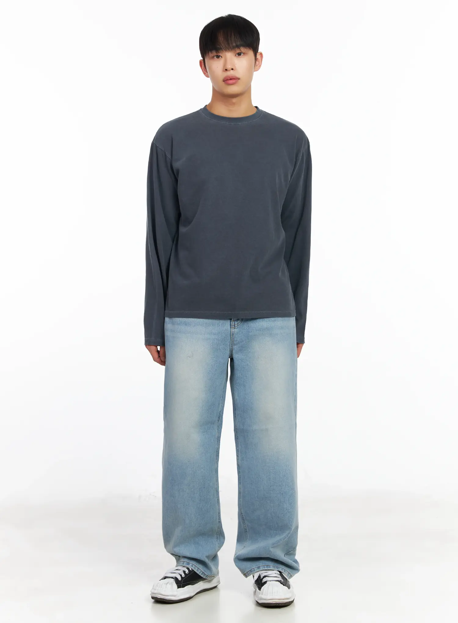 Men's Pigment Long Sleeve Tee IM511 - Image 7