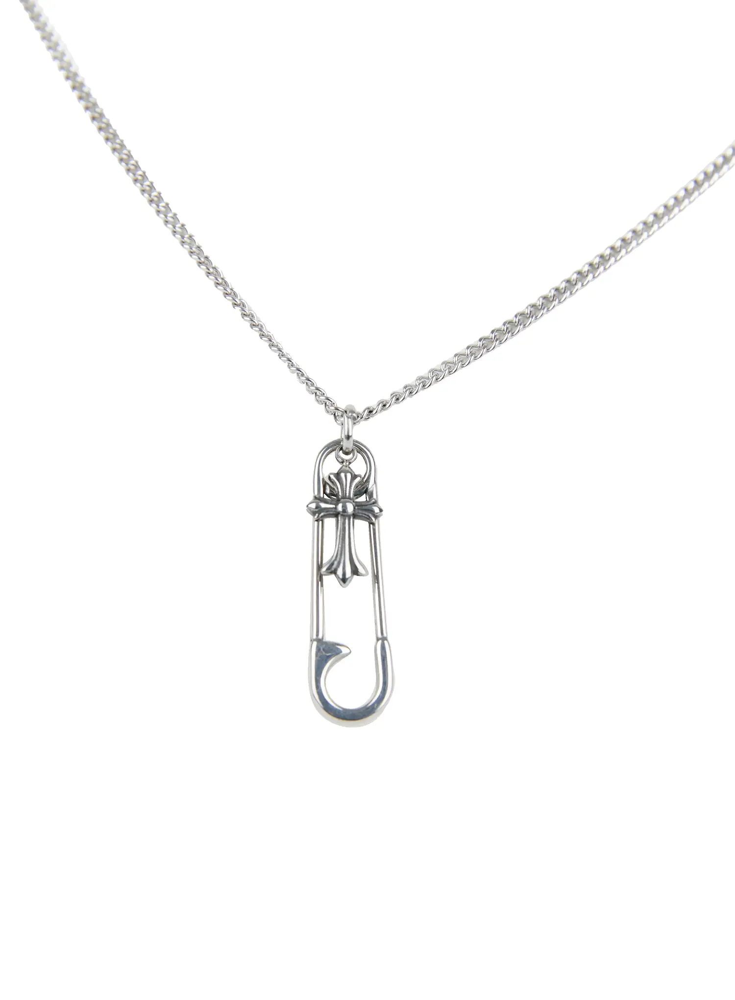 Men's Pin Pendant Necklace IG501 - Image 10