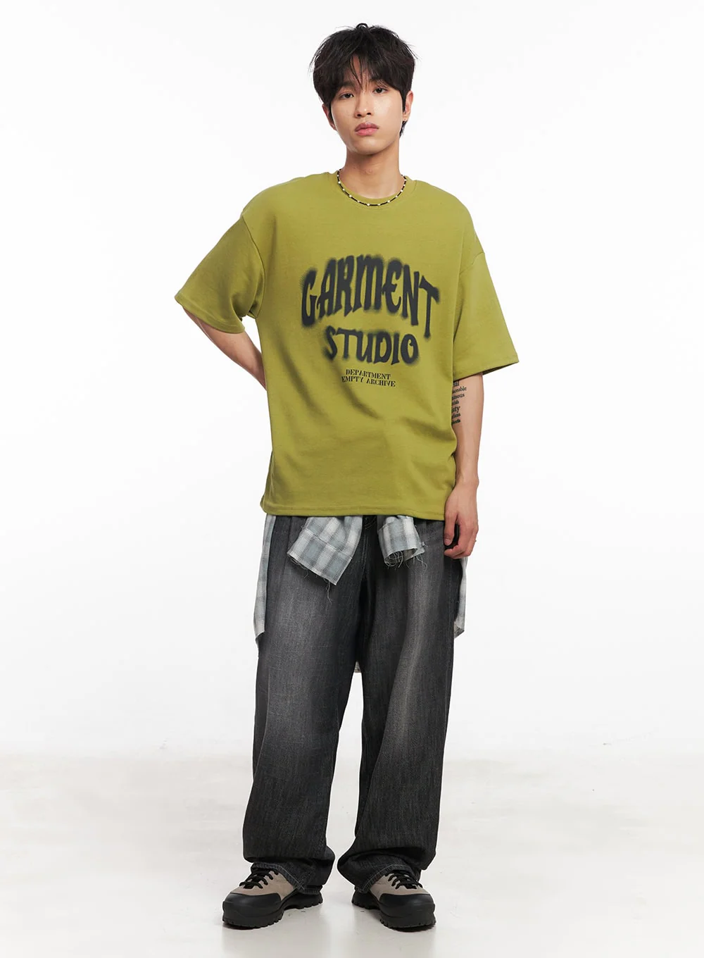 Men's Pintuck Linen Comfort Jeans IY508 - Image 12