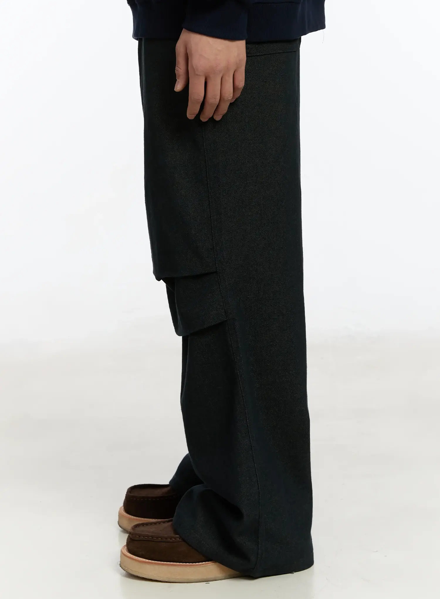 Men's Pintuck Parachute Jeans IM503 - Image 6