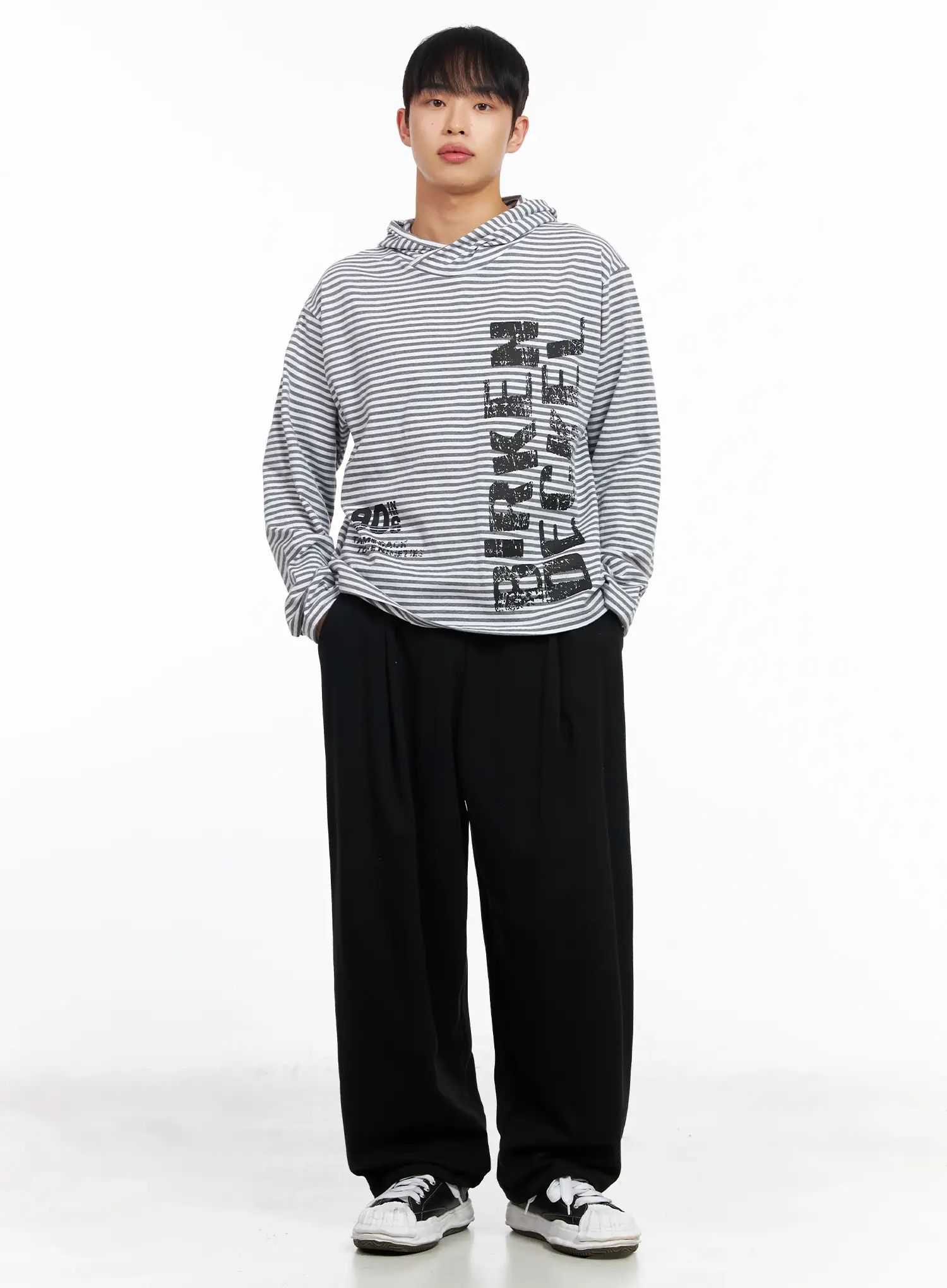 Men's Pintuck String Sweatpants IM516 - Image 11