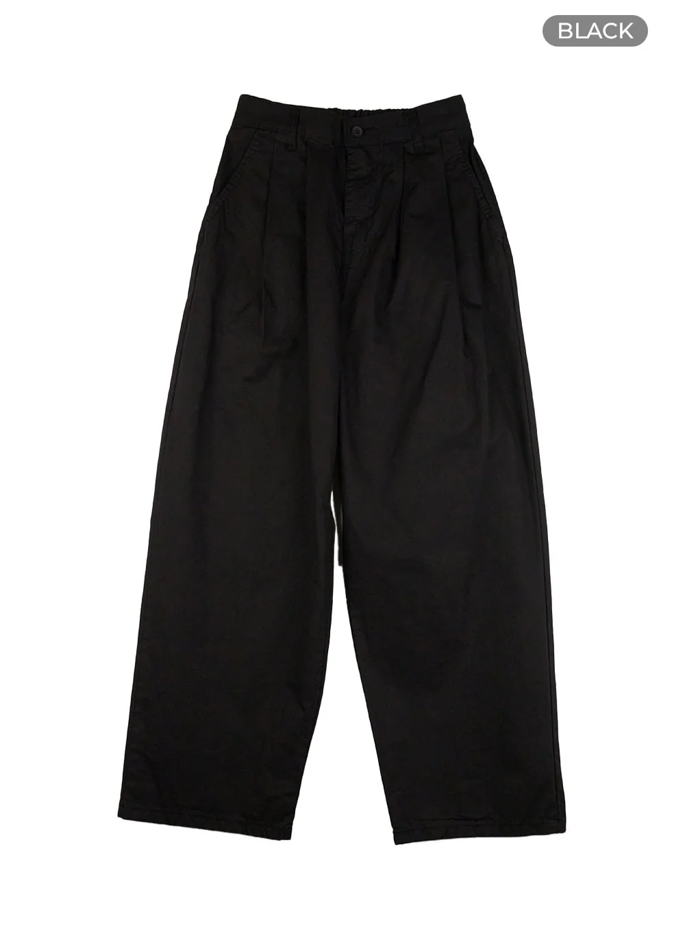 Men's Pintuck Wide Fit Cotton Pants IG402 - Image 10