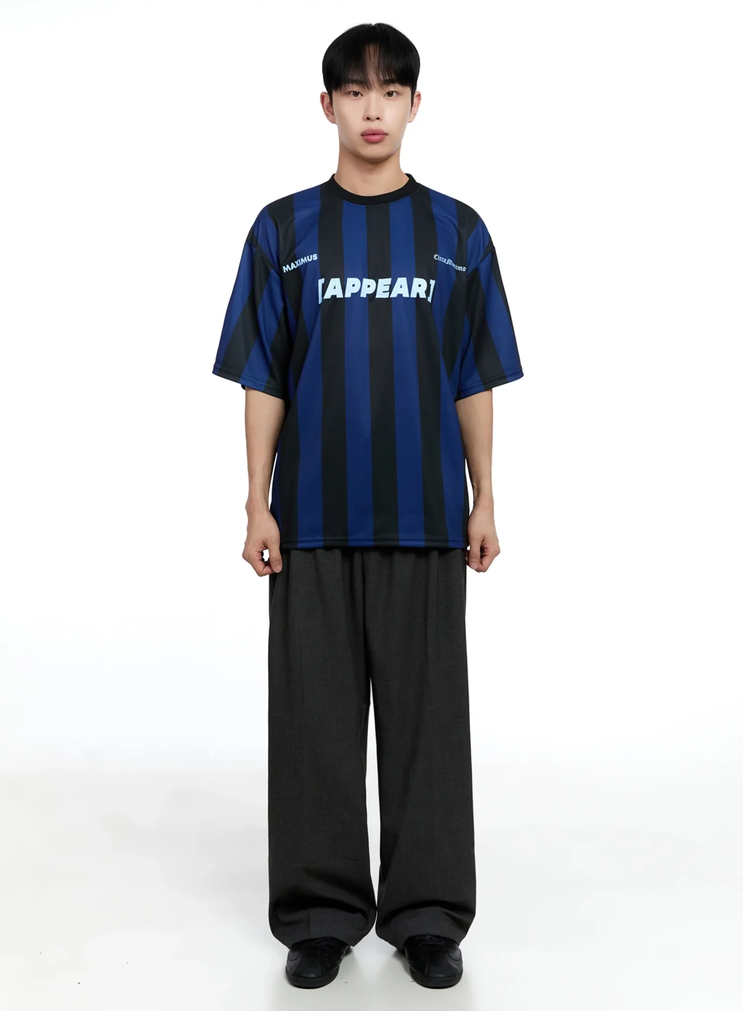 Men's Pintuck Wide-Leg Pants IG520 - Image 4