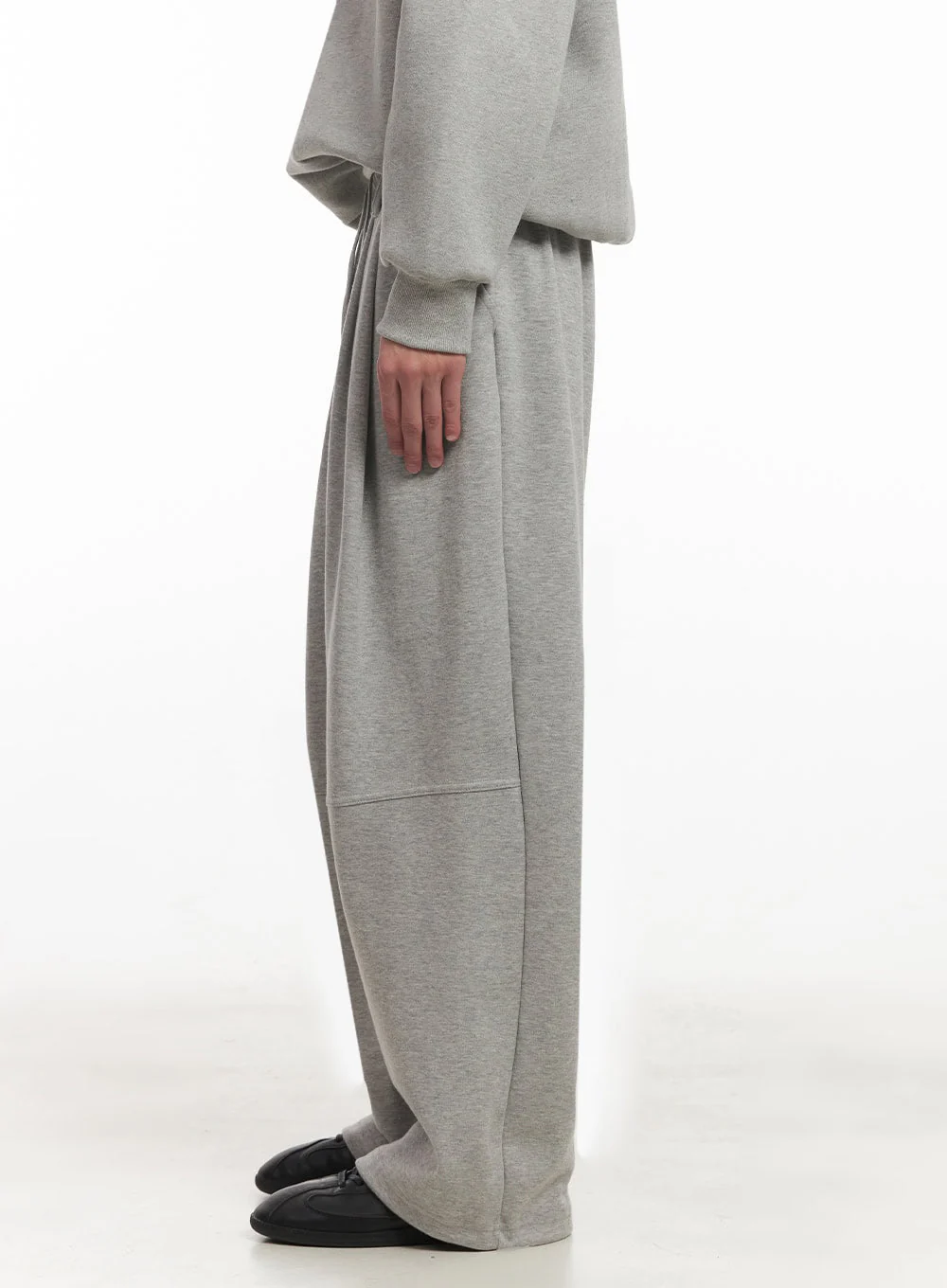 Men's Pintuck Wide-Leg Sweatpants IA510 - Image 9