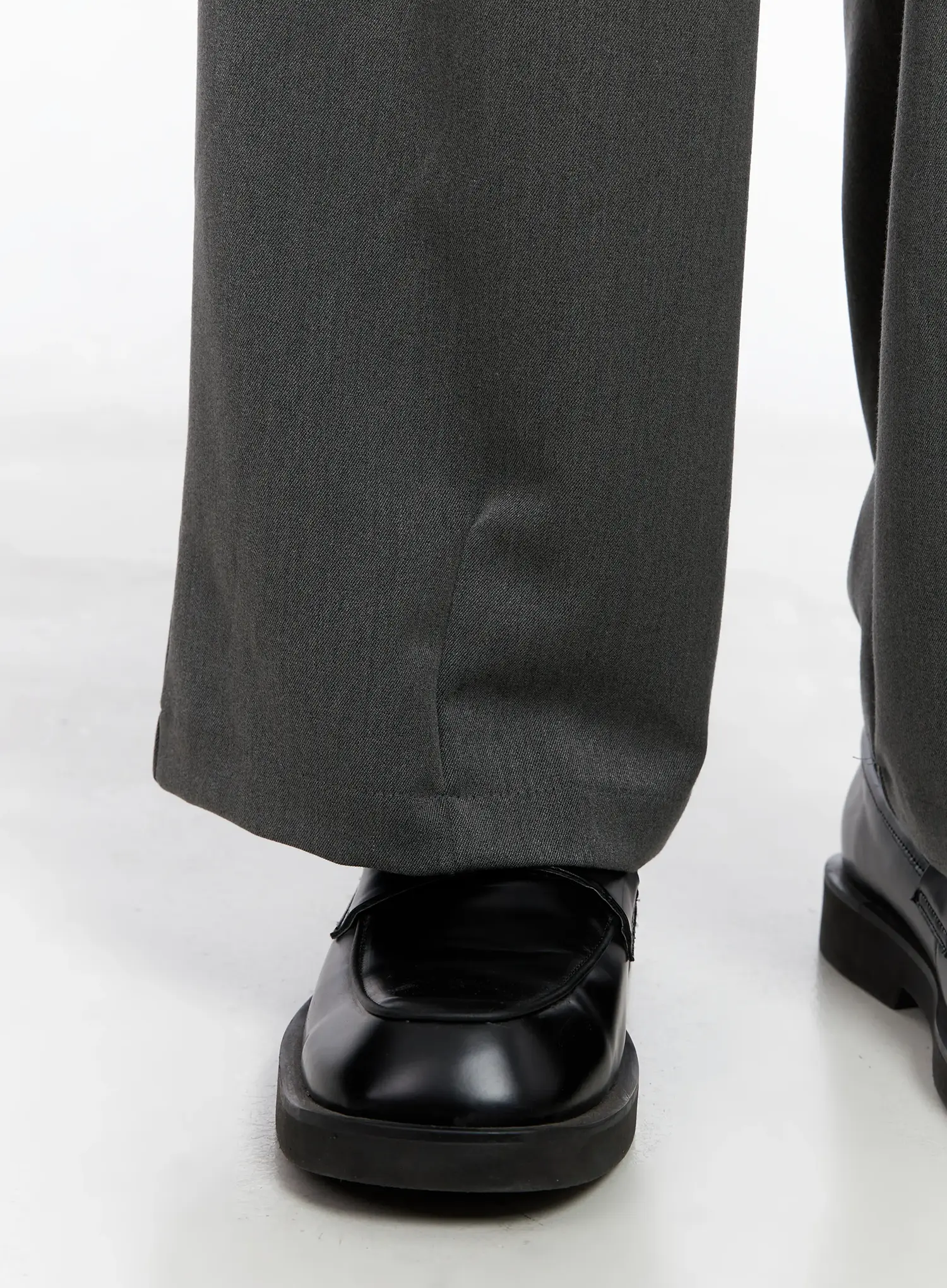 Men's Pintuck Wide-Leg Trousers IS502 - Image 7