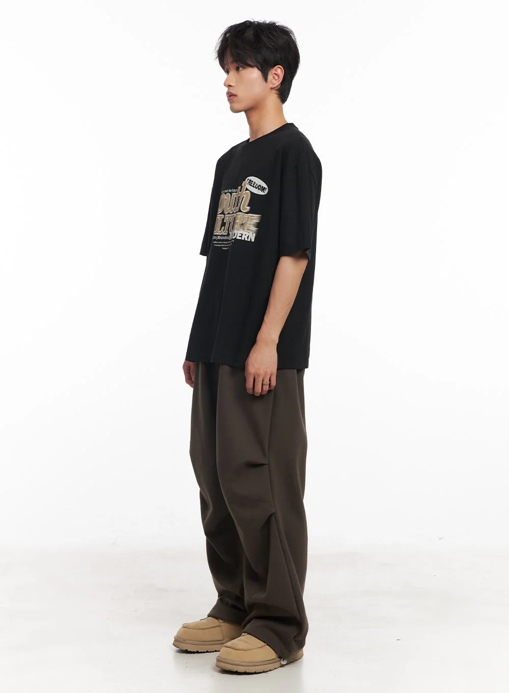Men's Pintuck Windbreaker Pants IY508 - Image 8