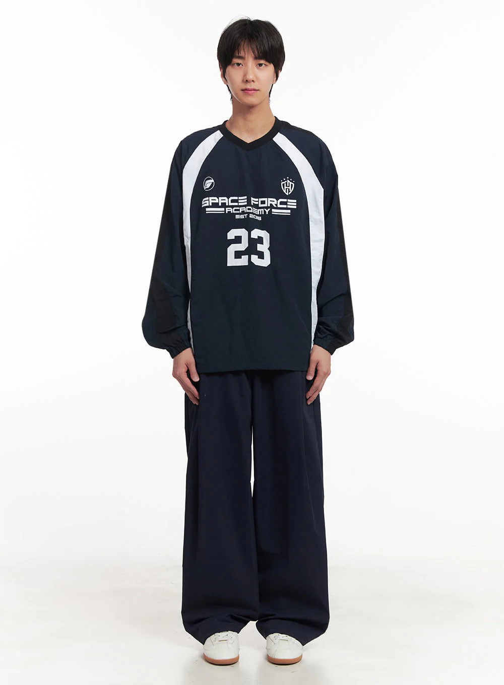 Men's Pintuck Windbreaker Sweatpants IA510 - Image 7