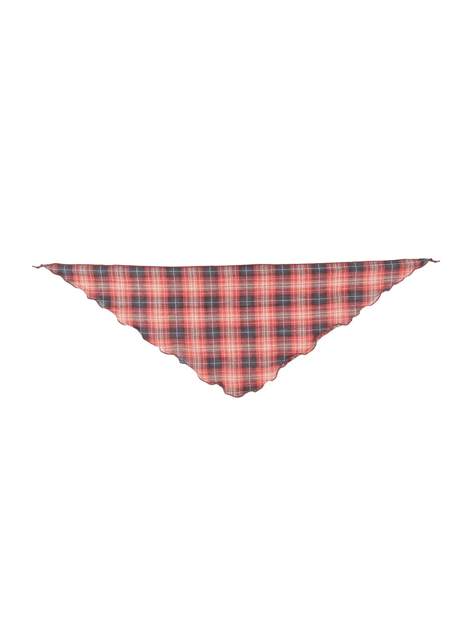 Men's Plaid Triangle Scarf IG508 - Image 14
