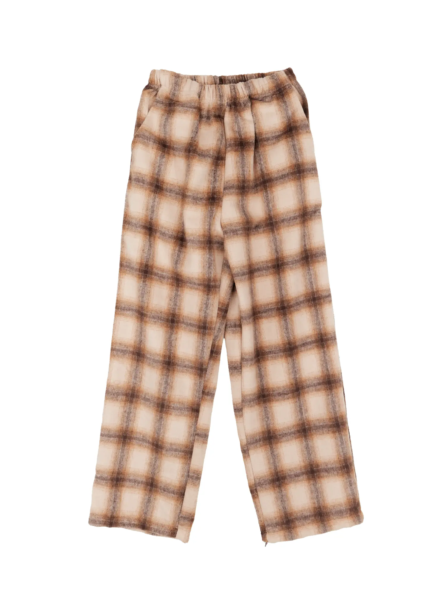 Men's Plaid Wide-Leg Pants ID502 - Image 15