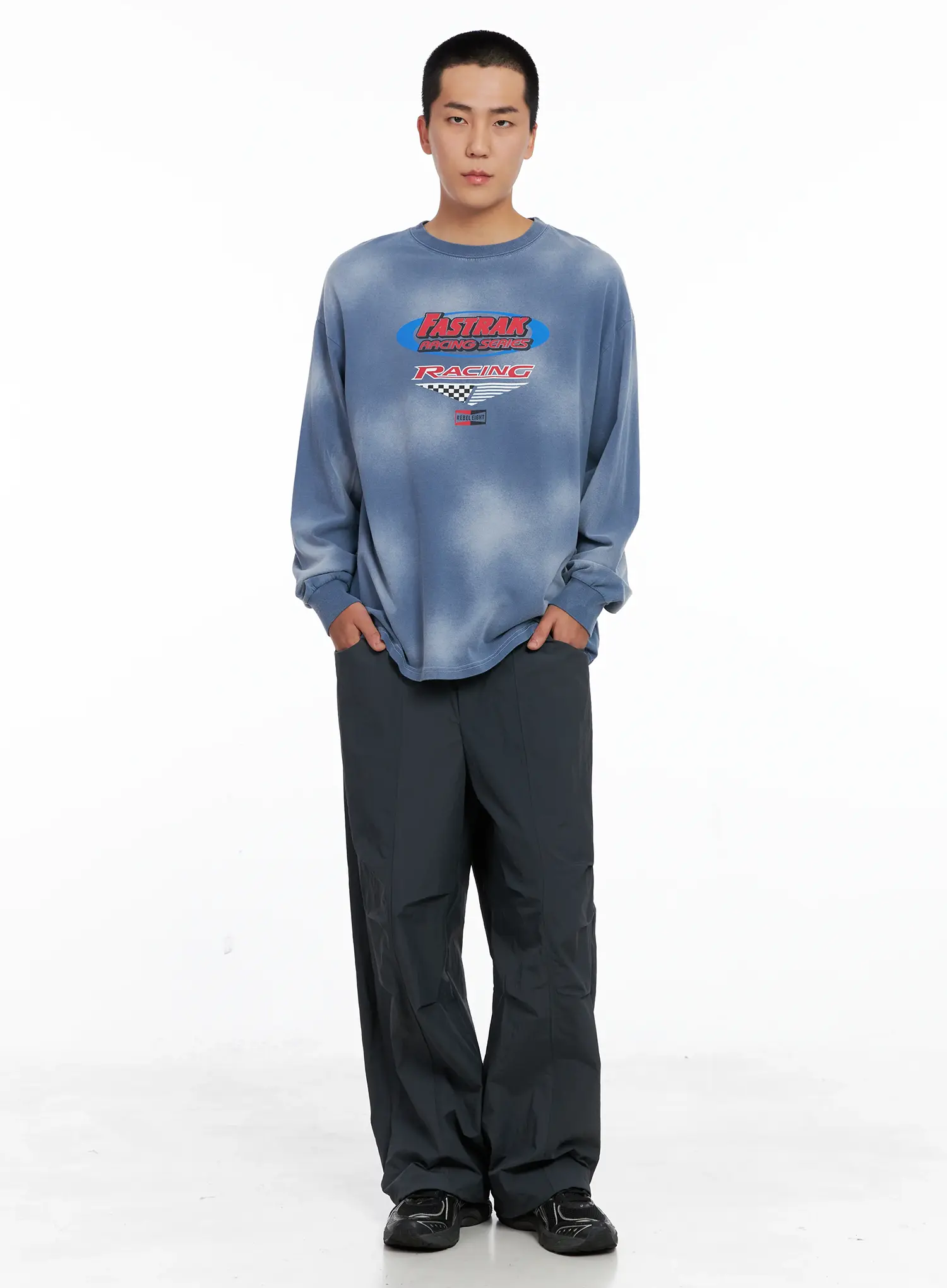 Men's Racing Graphic Long Sleeve IG529 - Image 7