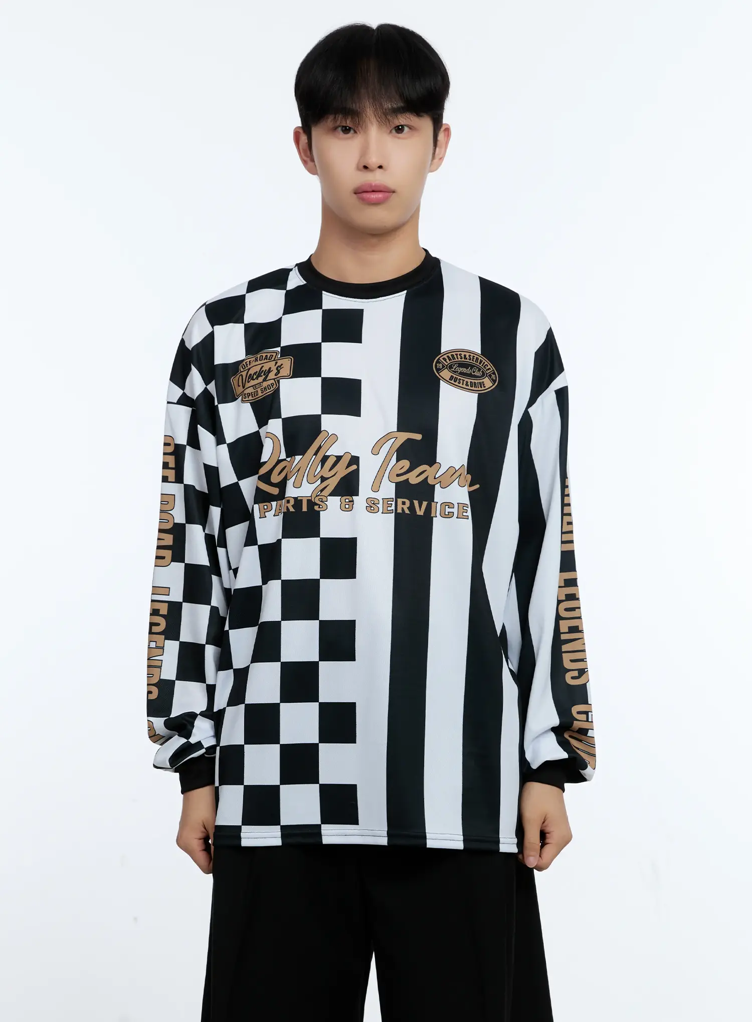 Men's Racing Graphic Shirt IG519 - Image 12