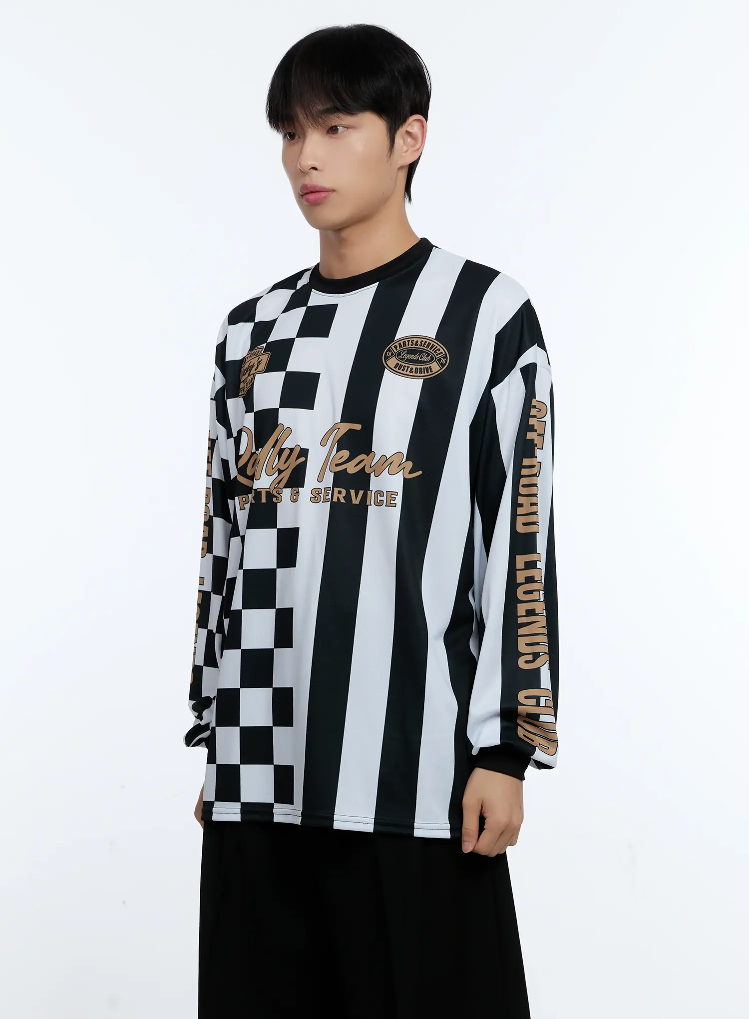 Men's Racing Graphic Shirt IG519 - Image 5