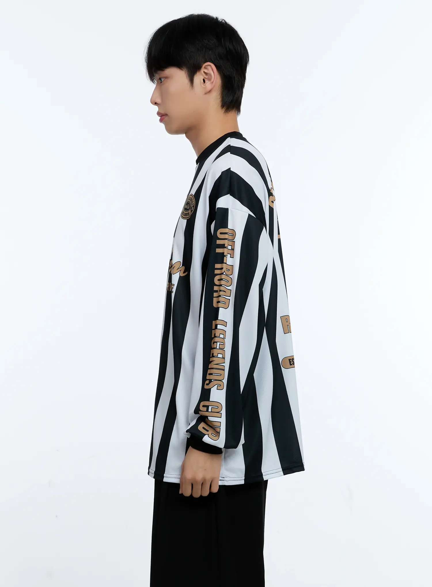 Men's Racing Graphic Shirt IG519 - Image 6