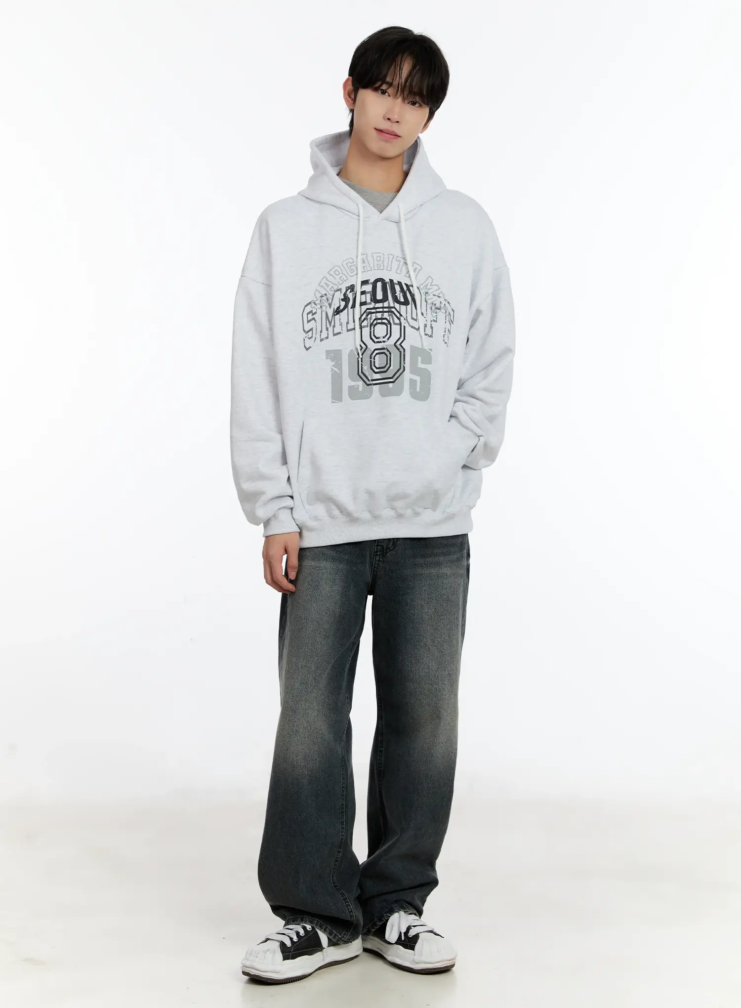 Men's Relaxed Fit Graphic Hoodie ID502 - Image 6