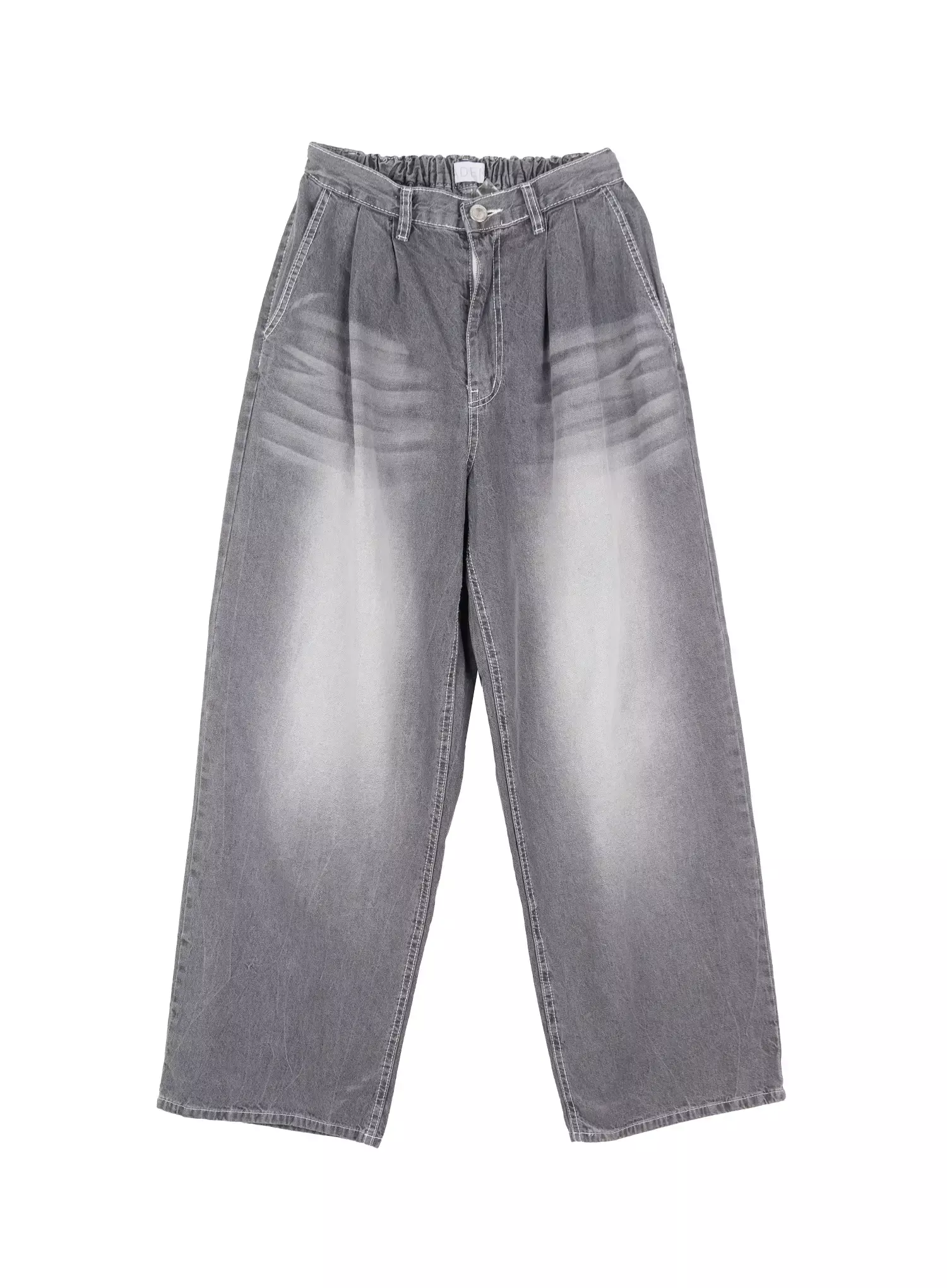 Men's Relaxed-Fit Vintage Denim Jeans IL516 - Image 14
