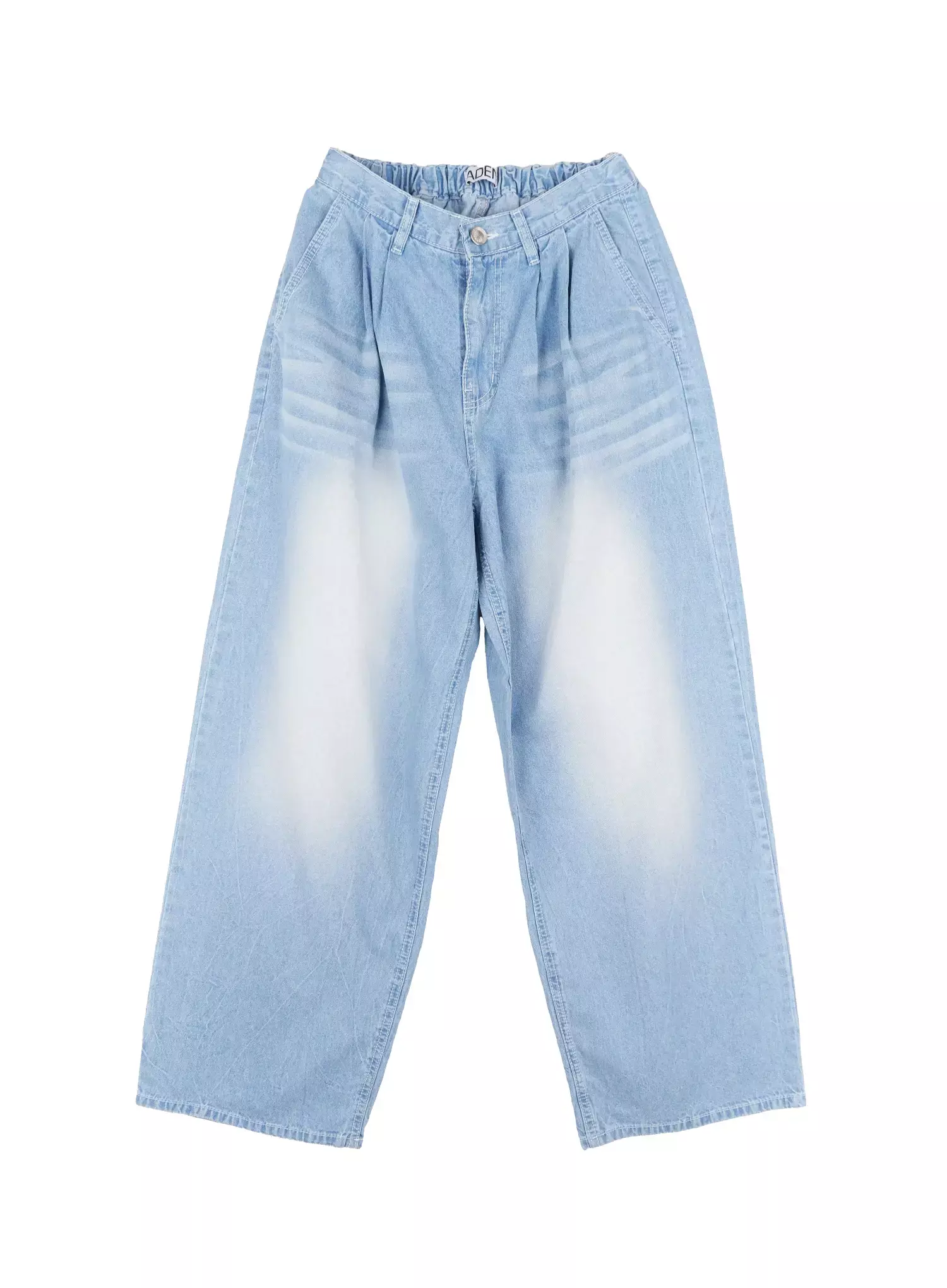Men's Relaxed-Fit Vintage Denim Jeans IL516 - Image 16