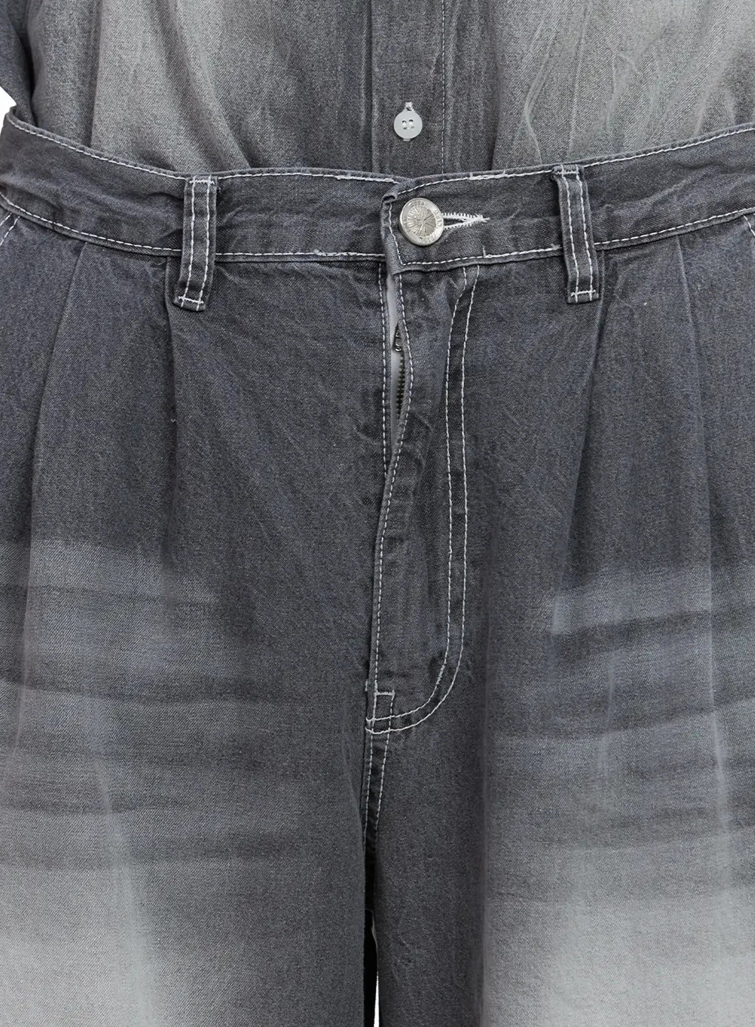 Men's Relaxed-Fit Vintage Denim Jeans IL516 - Image 4