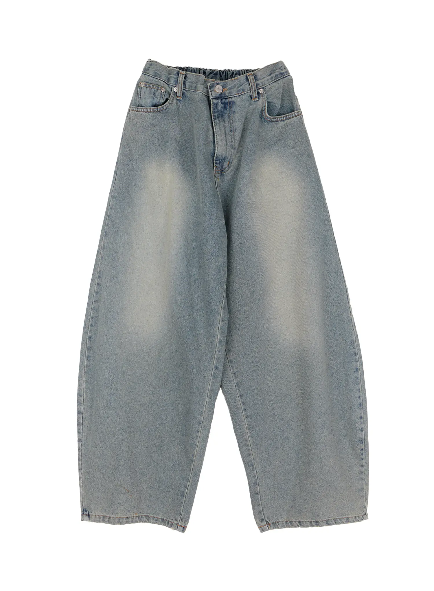 Men's Relaxed Fit Wide Jeans ID511 - Image 11