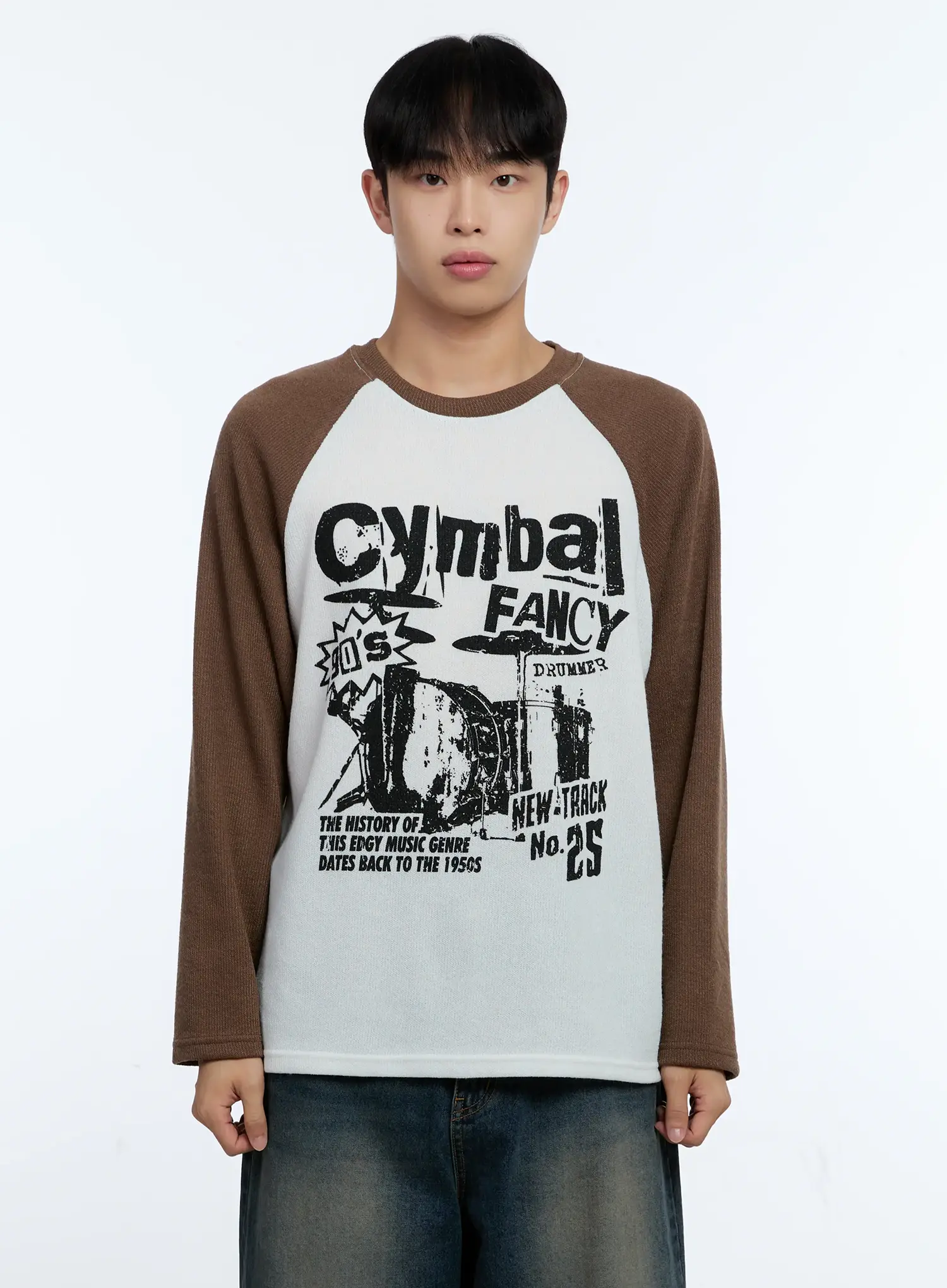 Men's Retro Long Sleeve Shirt IG519 - Image 11
