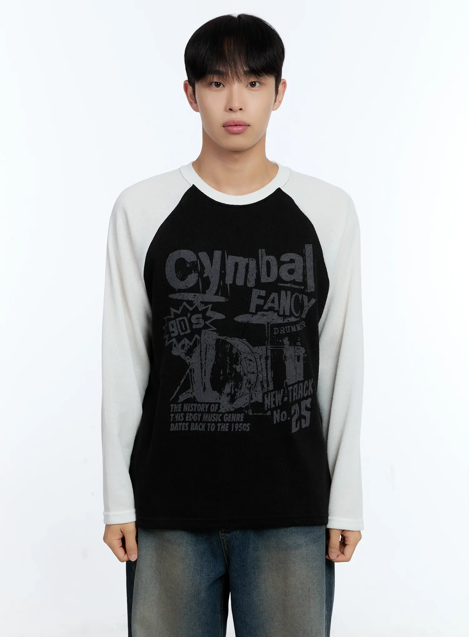 Men's Retro Long Sleeve Shirt IG519 - Image 13