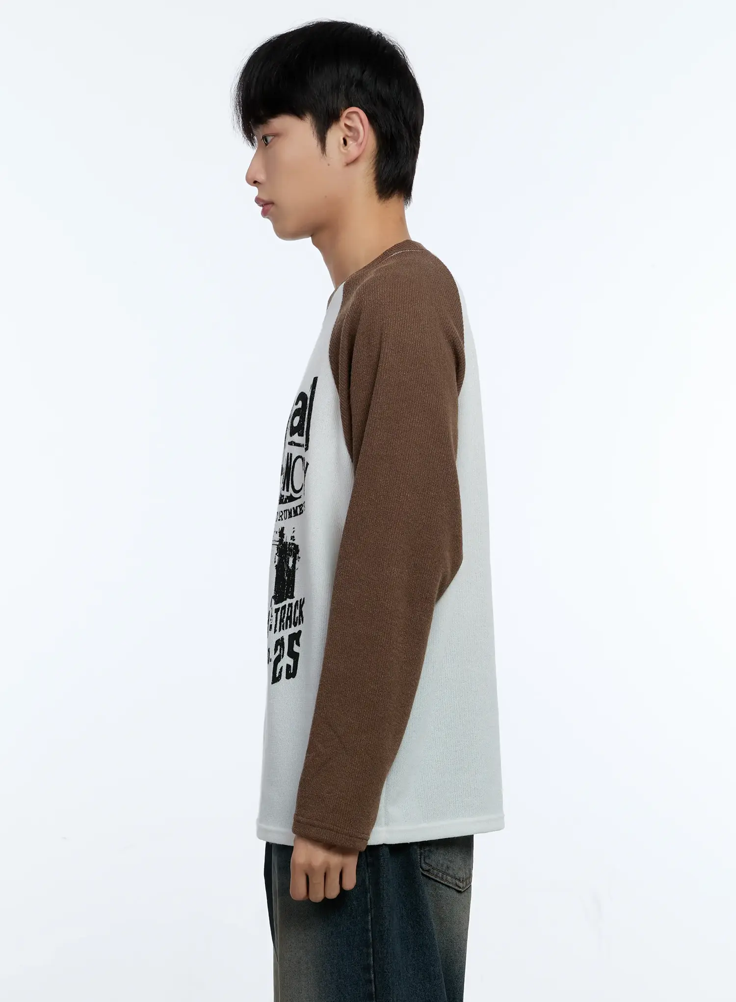 Men's Retro Long Sleeve Shirt IG519 - Image 5
