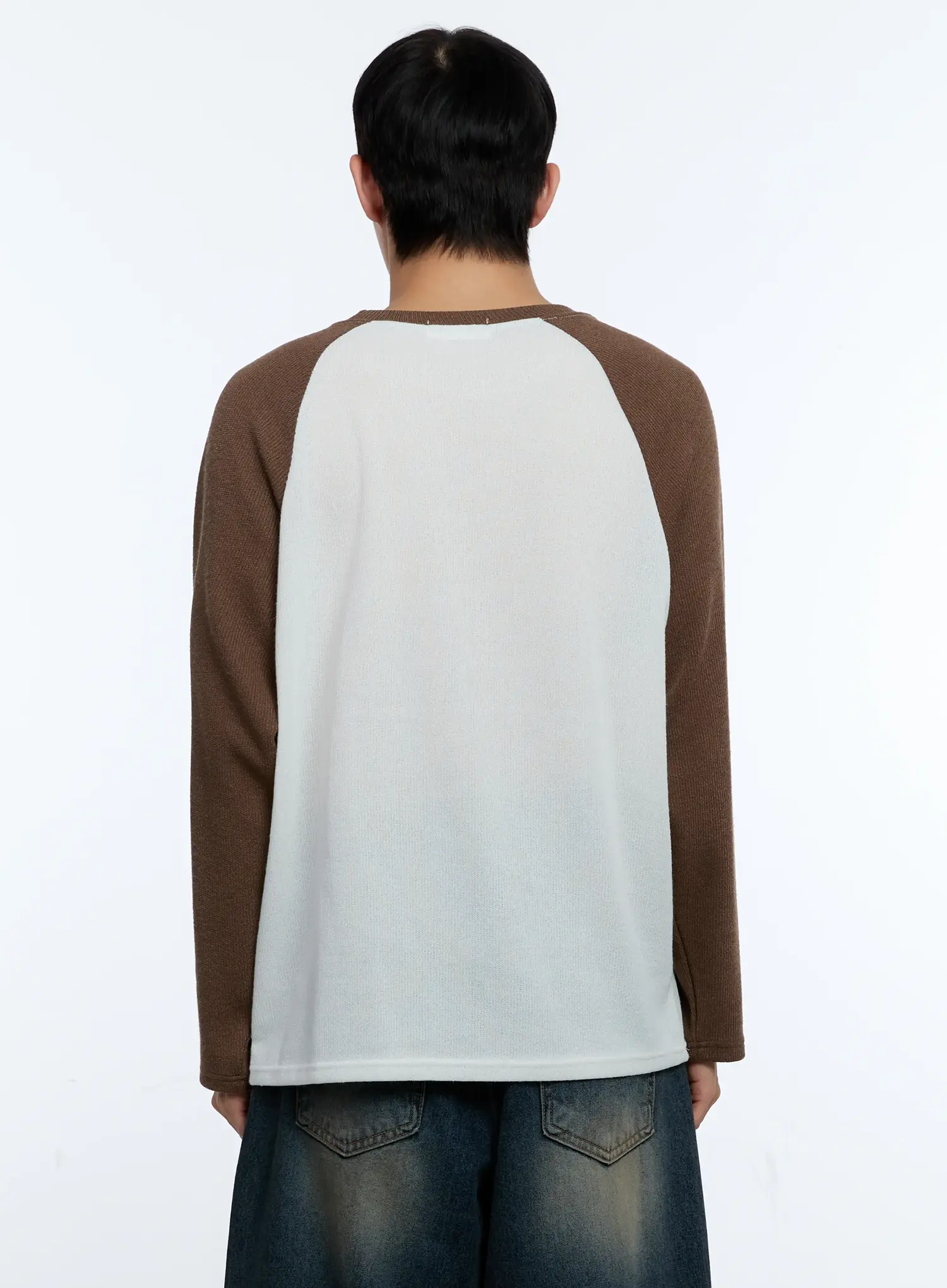 Men's Retro Long Sleeve Shirt IG519 - Image 6