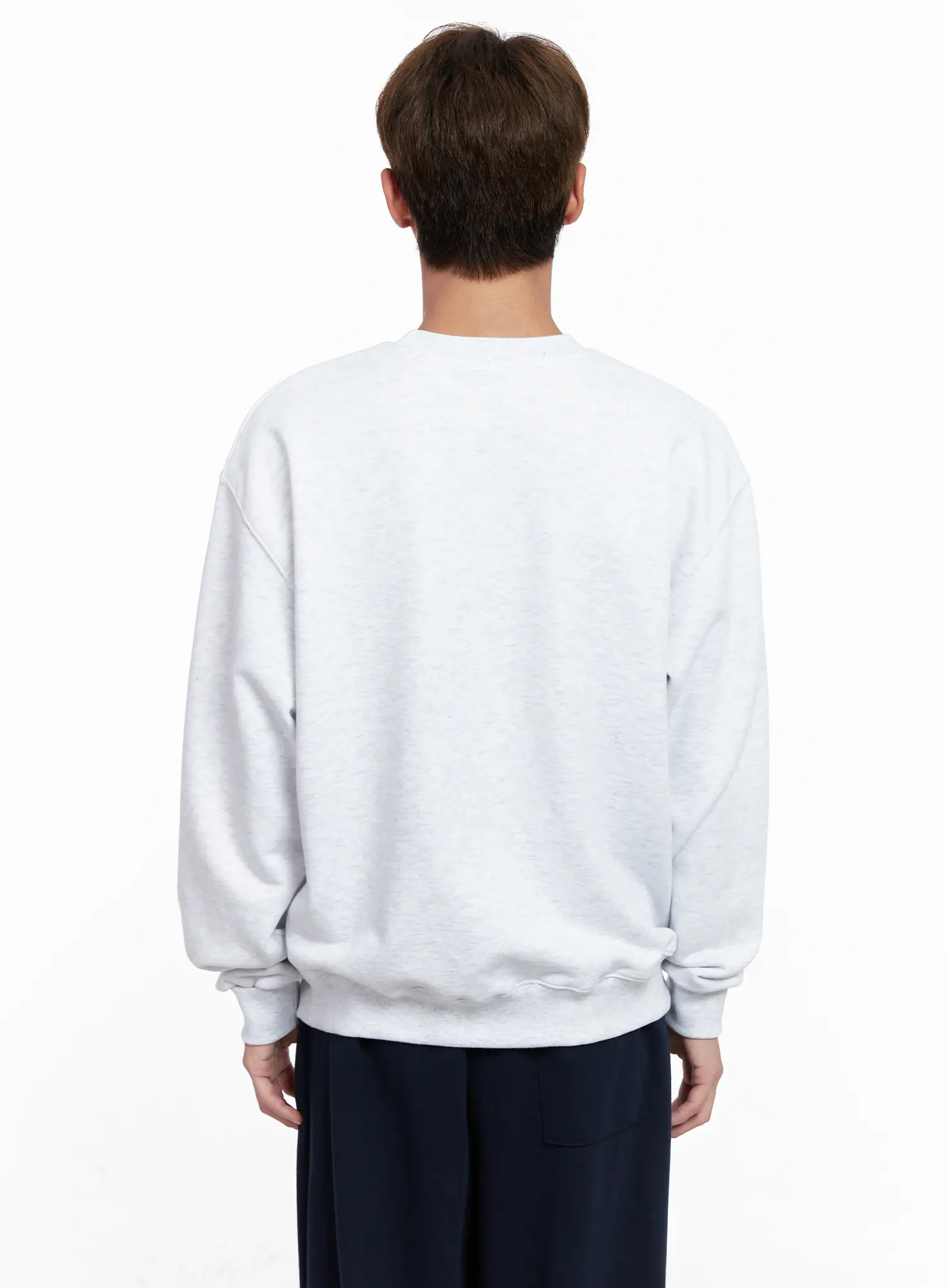 Men's Retro Sports Crewneck IO502 - Image 5
