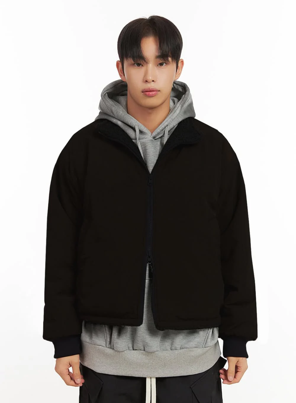 Men's Reversible Puffer Jacket ID406 - Image 15