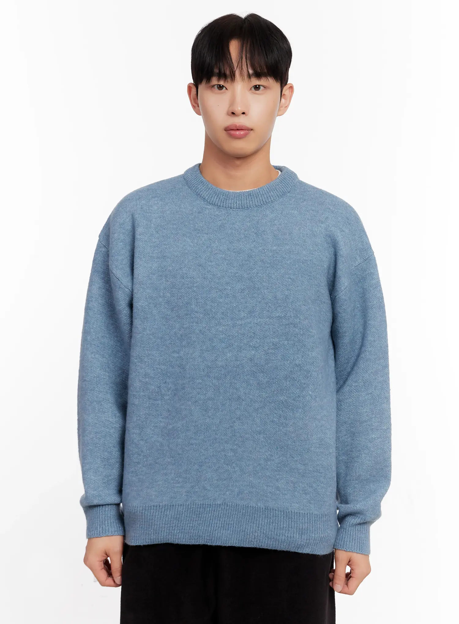 Men's Round Neck Sweater IO528 - Image 15