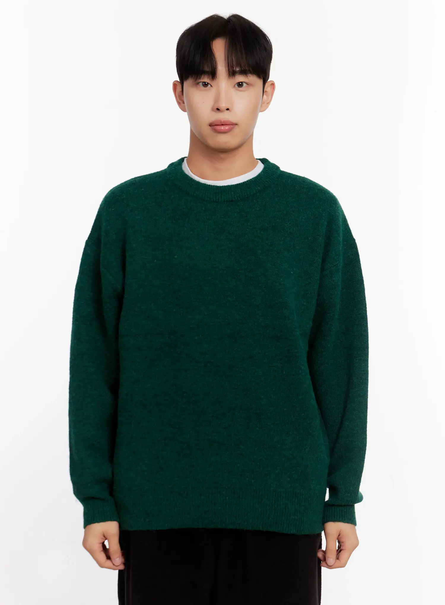 Men's Round Neck Sweater IO528 - Image 19
