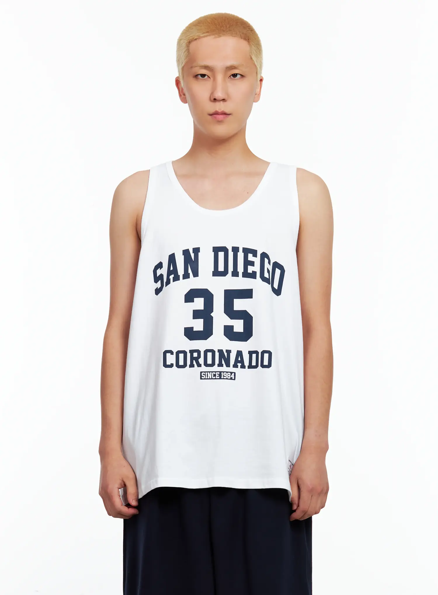 Men's San Diego Graphic Sleeveless Top IL514 - Image 15