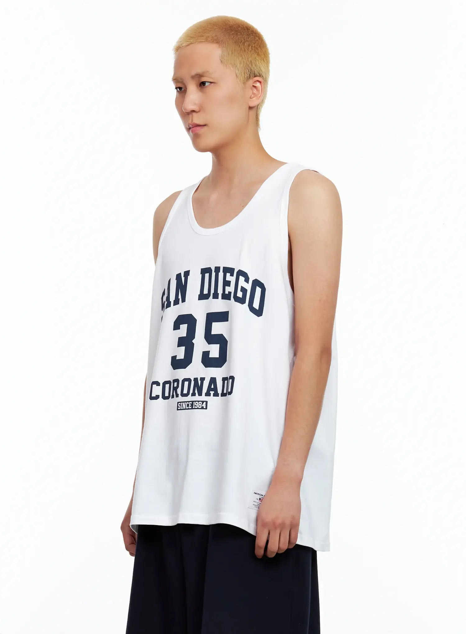Men's San Diego Graphic Sleeveless Top IL514 - Image 4