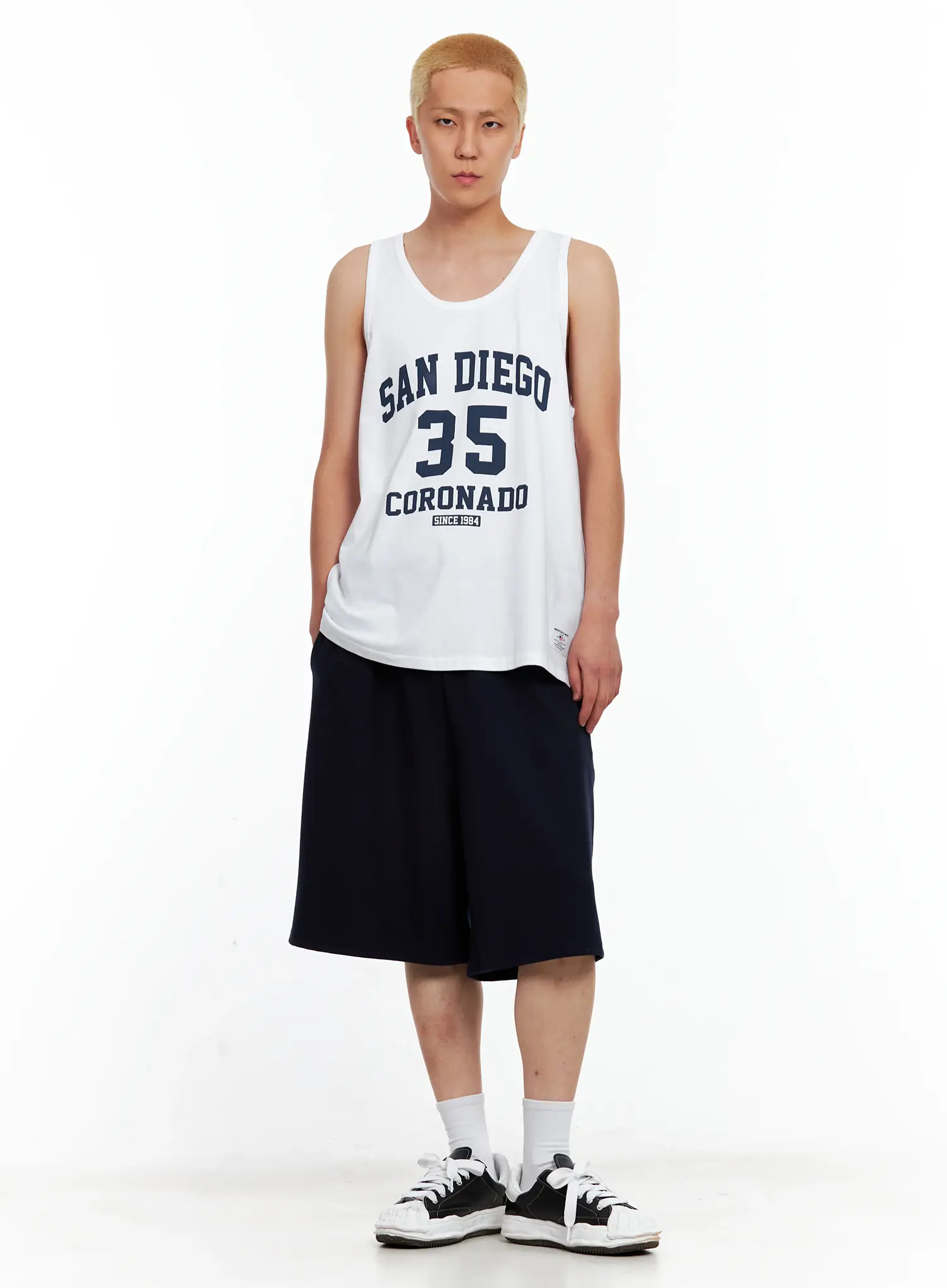 Men's San Diego Graphic Sleeveless Top IL514 - Image 9