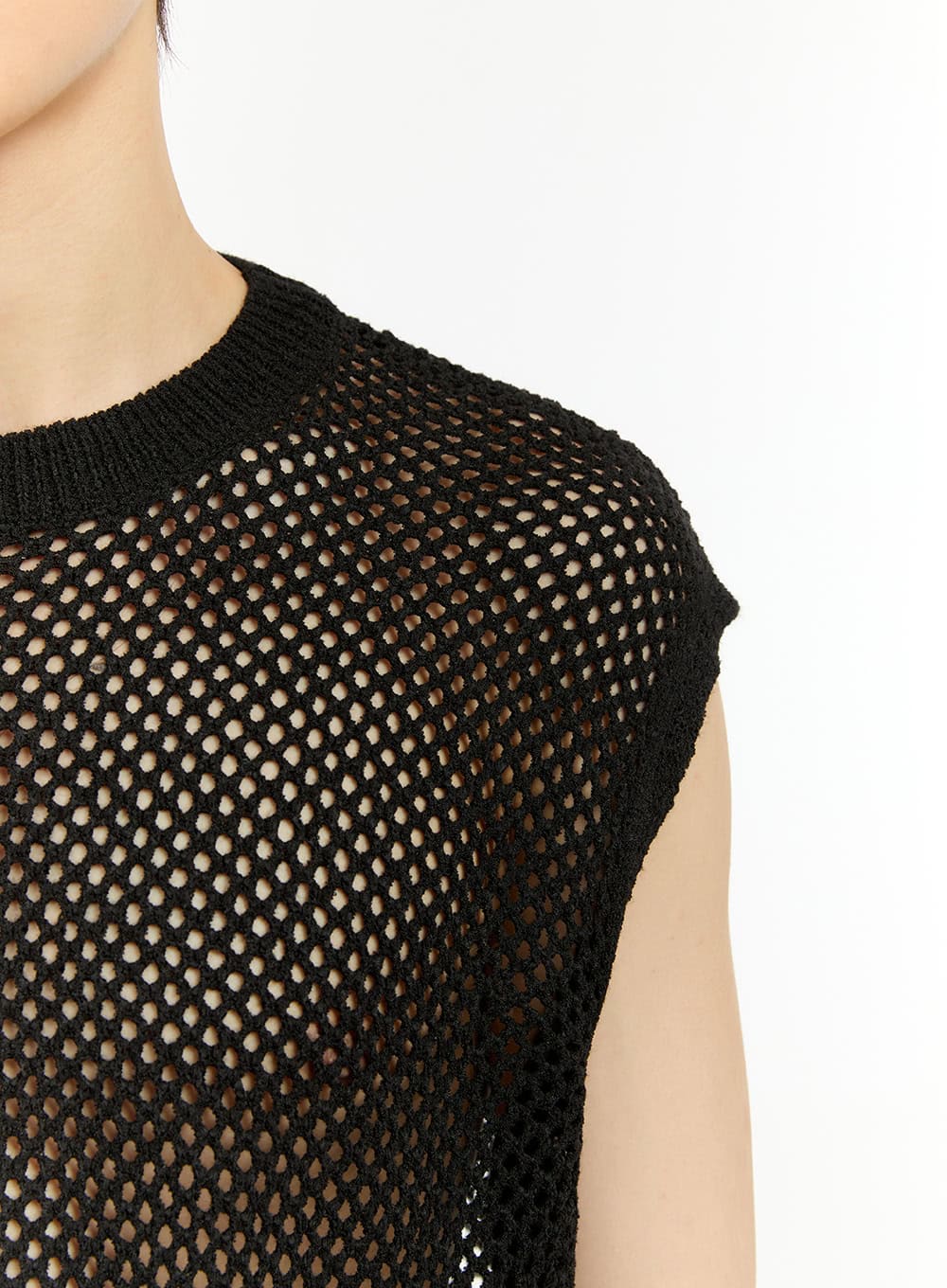 Men's Sheer Sleeveless Top IL418 - Image 3