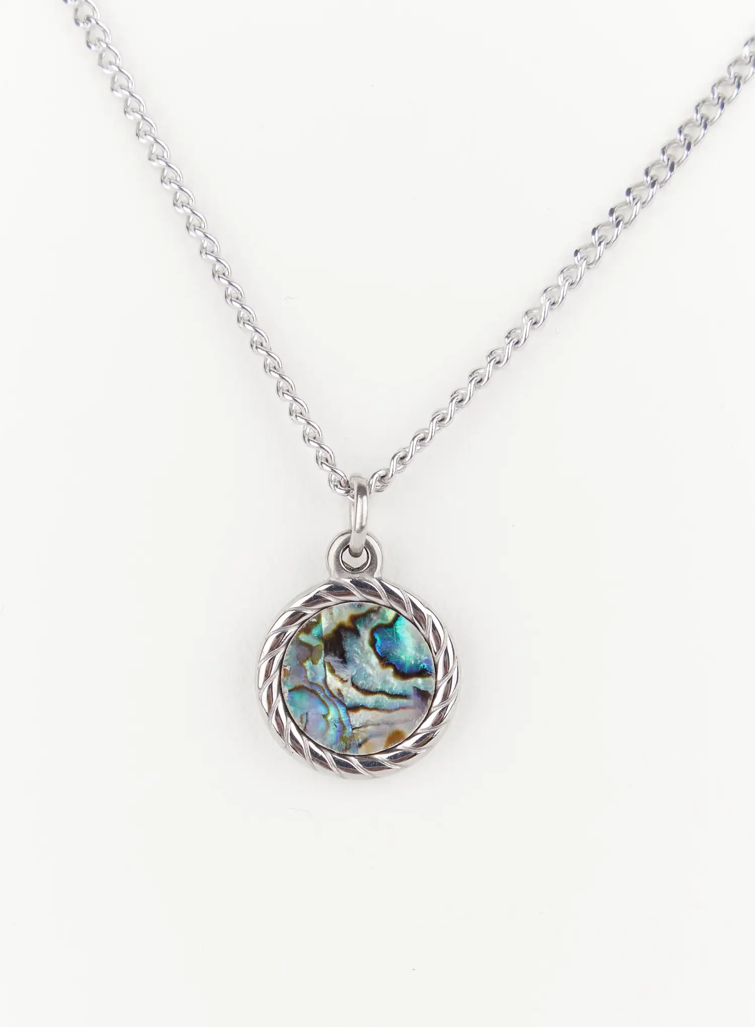 Men's Shell Pendant Necklace IS509 - Image 8