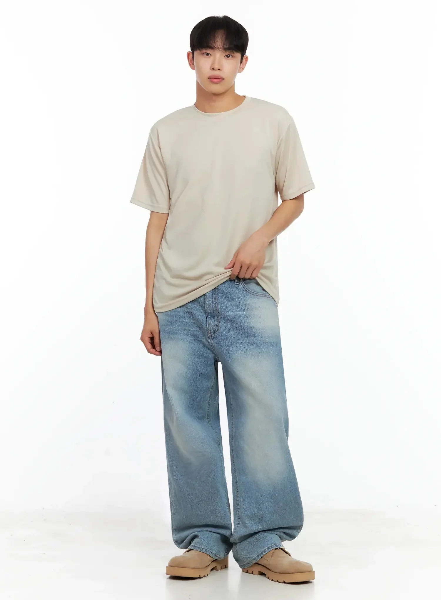 Men's Short-Sleeve Mesh Tee IL516 - Image 6