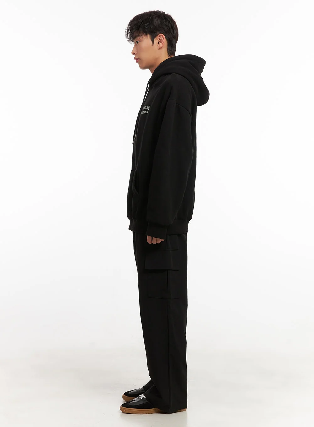 Men's Simple Oversized Hoodie ID431 - Image 8