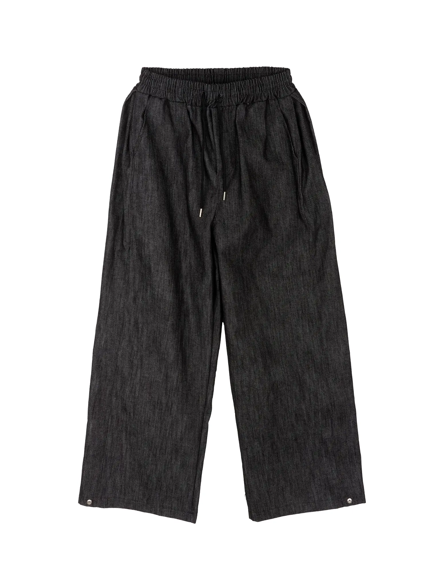 Men's Snap Button Wide-Leg Jeans ID502 - Image 13