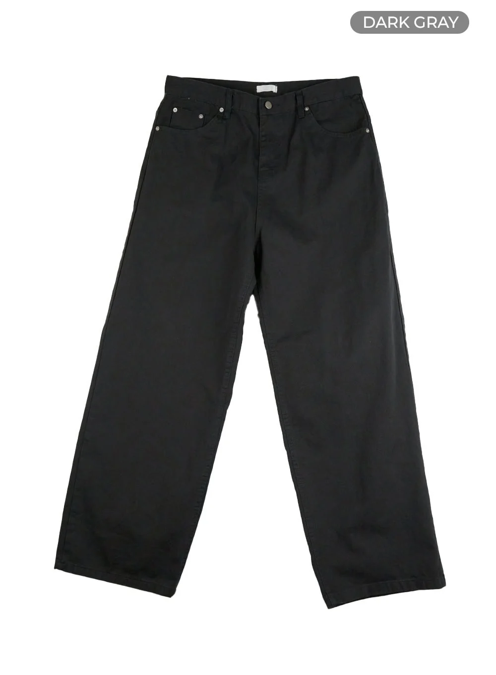Men's Solid Cotton Baggy Pants IL404 - Image 8