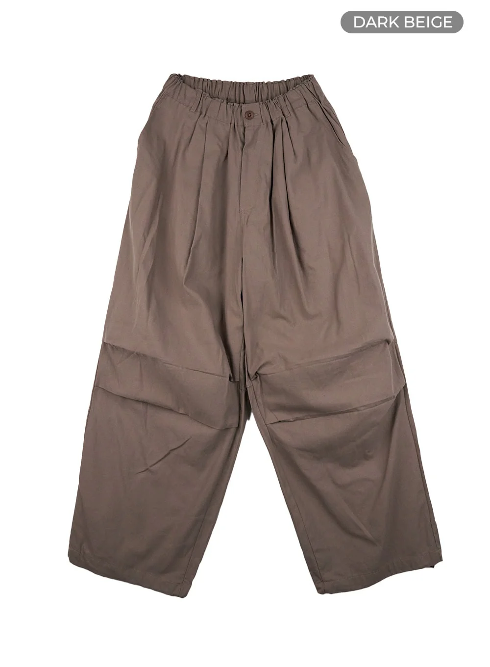 Men's Solid Pintuck Wide Leg Trousers CO408 - Image 8