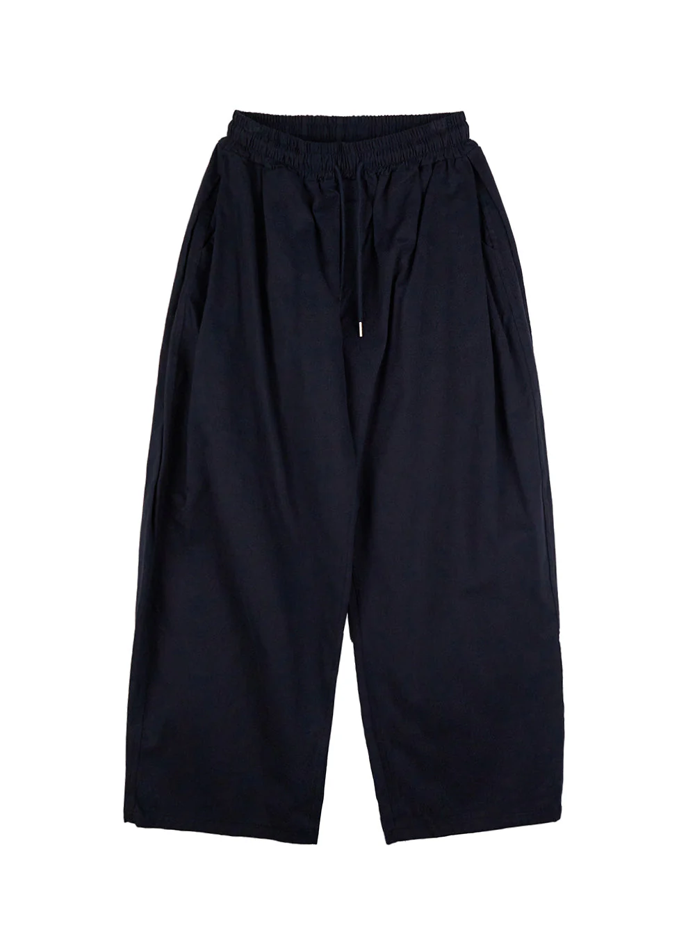 Men's Solid Pintuck Wide-Leg Trousers IN411 - Image 11