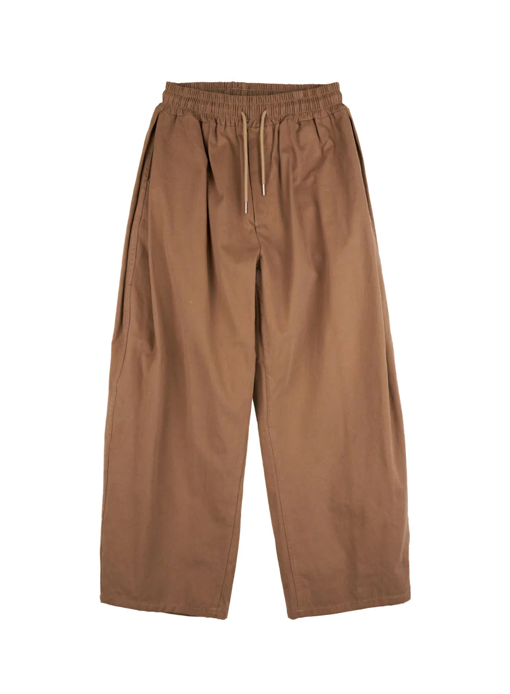 Men's Solid Pintuck Wide-Leg Trousers IN411 - Image 9