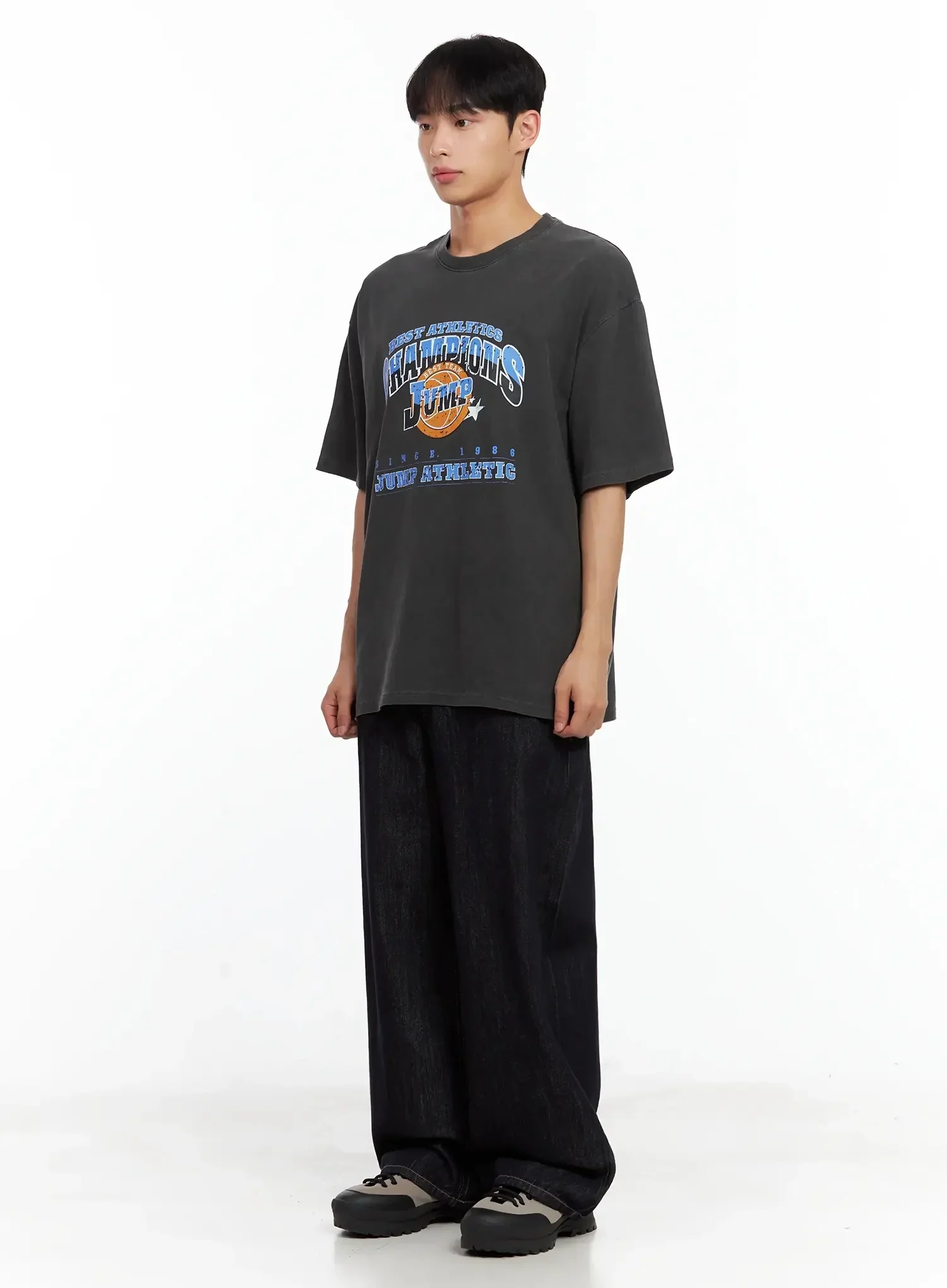 Men's Sporty Graphic T-Shirt IL516 - Image 14