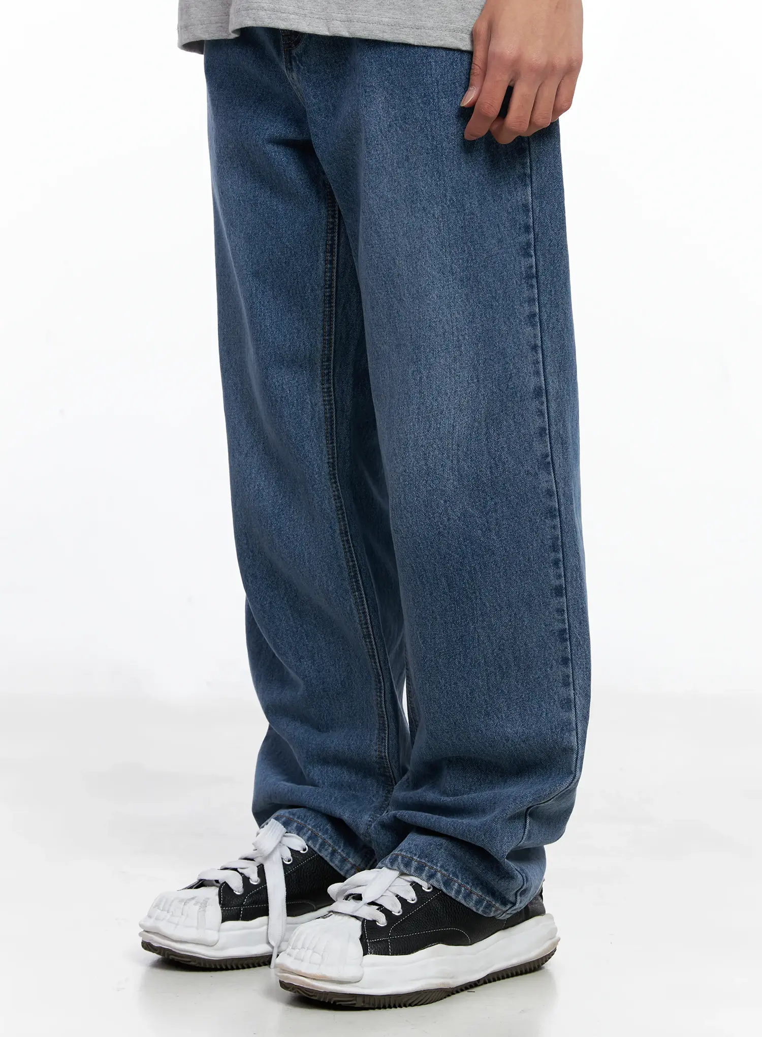 Men's Standard Loose Fit Jeans IO506 - Image 4
