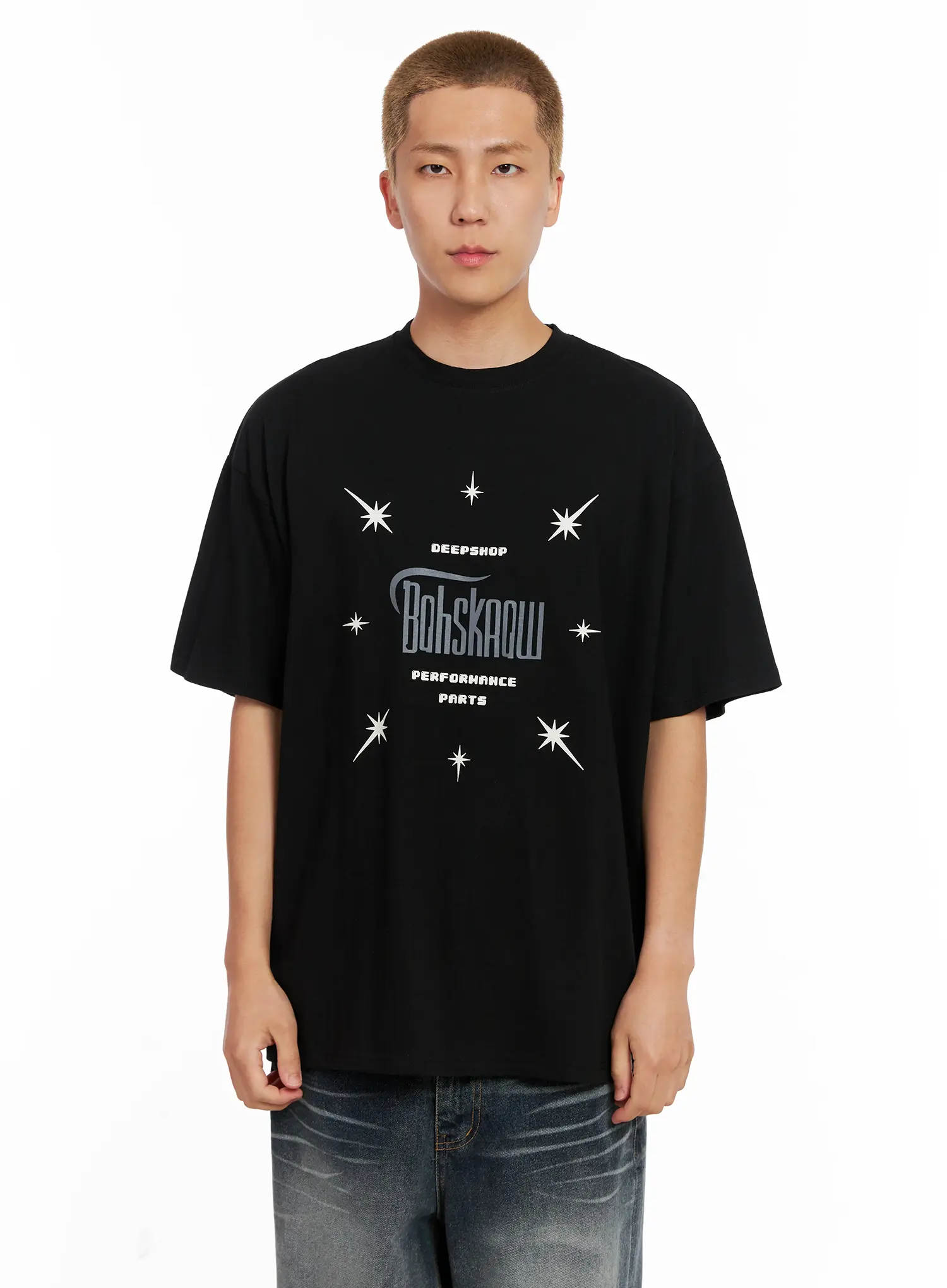 Men's Star Graphic Tee IL518 - Image 14