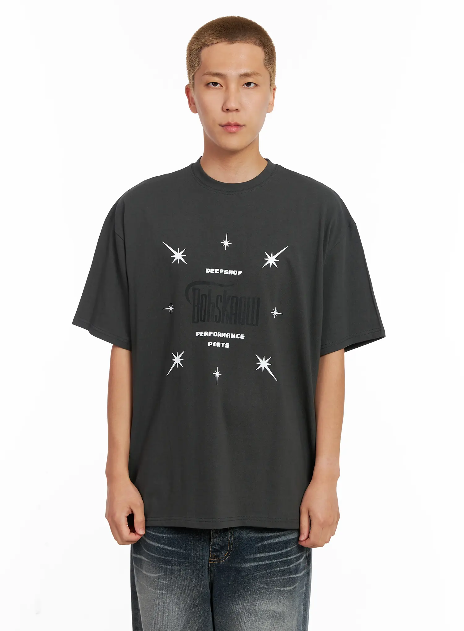 Men's Star Graphic Tee IL518 - Image 15